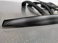 BMW E81 E82 INTERIOR TRIM SET - DEEP TEXTURED GLOSSY BLACK CARBON (MTD-TEX)