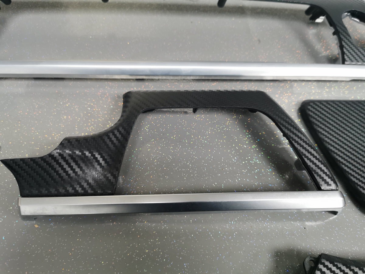 BMW 6-SERIES F13 COUPE INTERIOR TRIM SET - 3D BLACK CARBON