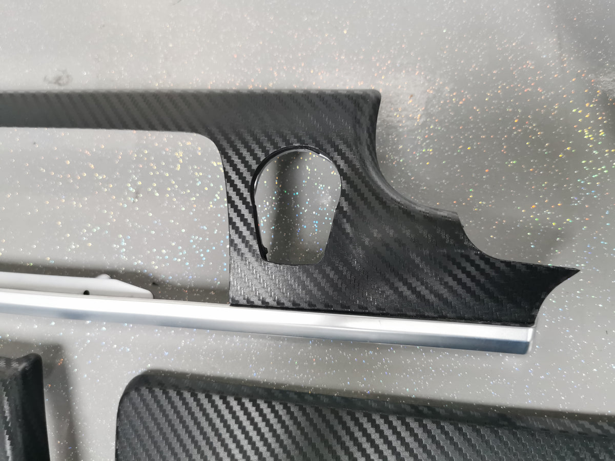 BMW 6-SERIES F13 COUPE INTERIOR TRIM SET - 3D BLACK CARBON