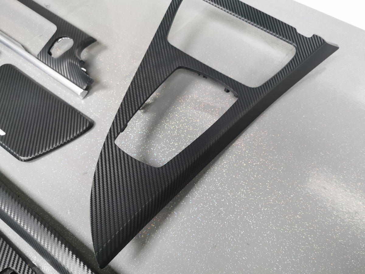 BMW 6-SERIES F13 COUPE INTERIOR TRIM SET - 3D BLACK CARBON