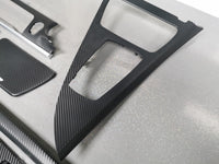 BMW 6-SERIES F13 COUPE INTERIOR TRIM SET - 3D BLACK CARBON