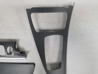 BMW 6-SERIES F13 COUPE INTERIOR TRIM SET - 3D BLACK CARBON