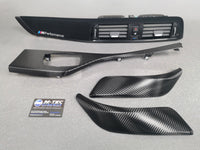 BMW F21 F22 LCI-2 PERFORMANCE STYLE INTERIOR TRIM SET - TEXTURED CARBON / ALCANTARA