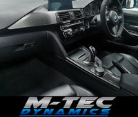WRAPPING SERVICE - BMW F3X INTERIOR TRIM SET - BLACK BRUSHED ALUMINIUM - F30 F31 F32 F33 F36