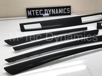 BMW E60 LCI INTERIOR TRIM SET - BLACK 4D CARBON