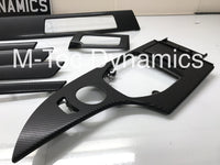 BMW E60 LCI INTERIOR TRIM SET - BLACK 4D CARBON