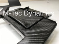 BMW E60 LCI INTERIOR TRIM SET - BLACK 4D CARBON
