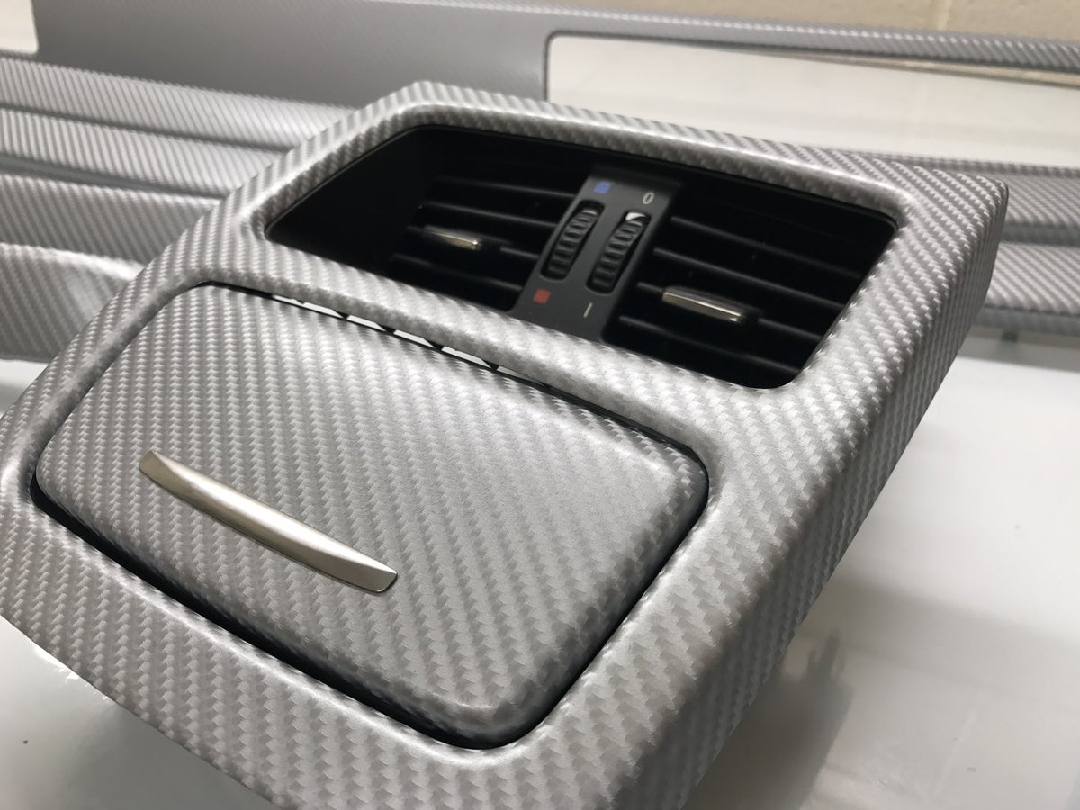 BMW E93 CONVERTIBLE  INTERIOR TRIM SET - 4D SILVER CARBON