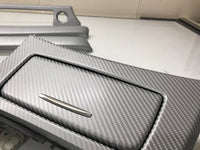 BMW E93 CONVERTIBLE  INTERIOR TRIM SET - 4D SILVER CARBON