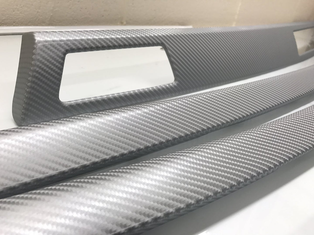 BMW E93 CONVERTIBLE  INTERIOR TRIM SET - 4D SILVER CARBON