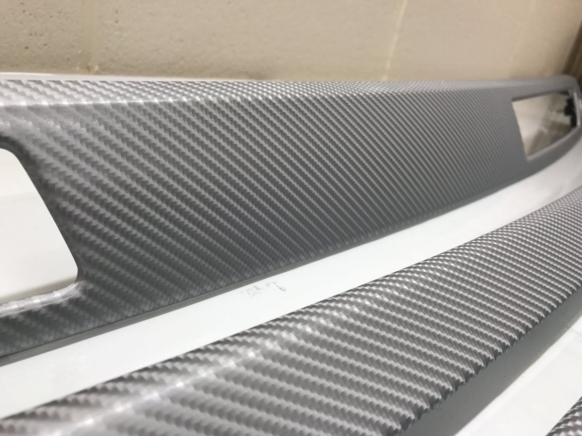 BMW E93 CONVERTIBLE  INTERIOR TRIM SET - 4D SILVER CARBON