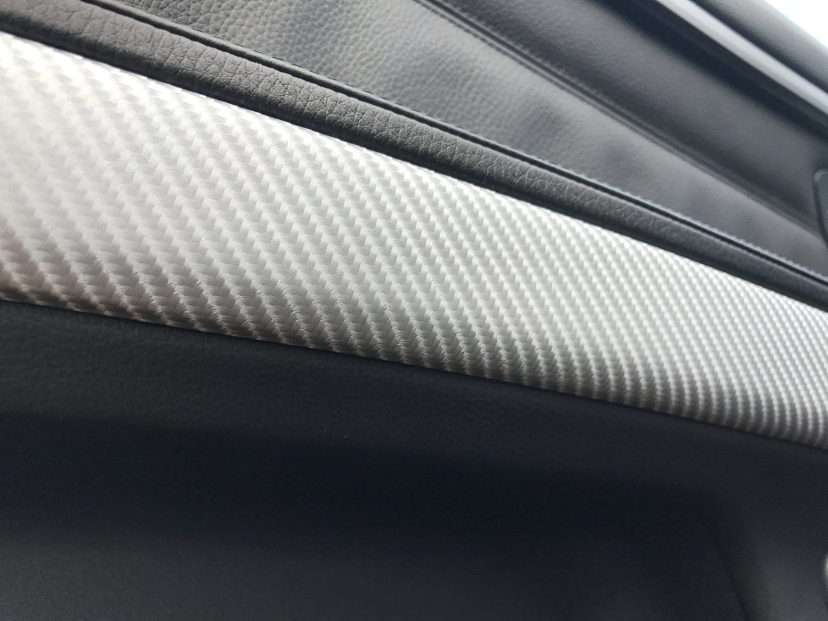 BMW E93 CONVERTIBLE  INTERIOR TRIM SET - 4D SILVER CARBON