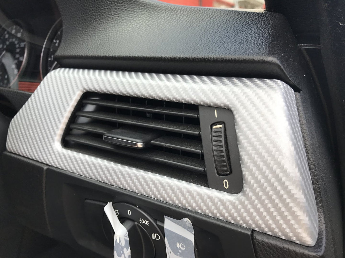 BMW E90 / E91 INTERIOR TRIM SET - 4D SILVER CARBON