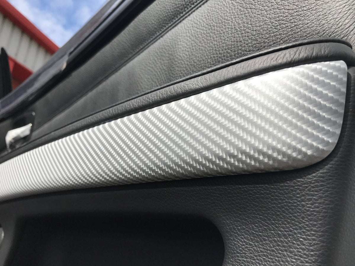 BMW E90 / E91 INTERIOR TRIM SET - 4D SILVER CARBON