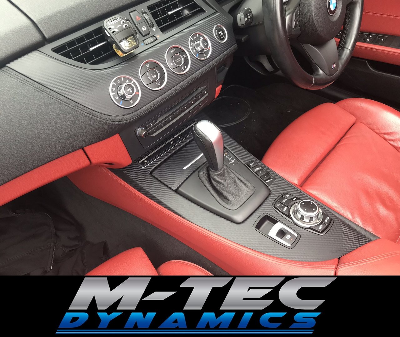 BMW Z4 E89 INTERIOR WRAPPING SERVICE - 3D CARBON