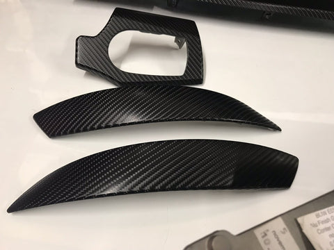 BMW Z4 E85 E86 4D BLACK CARBON FIBRE SET