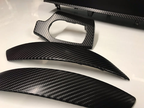 BMW Z4 E85 E86 4D BLACK CARBON FIBRE SET