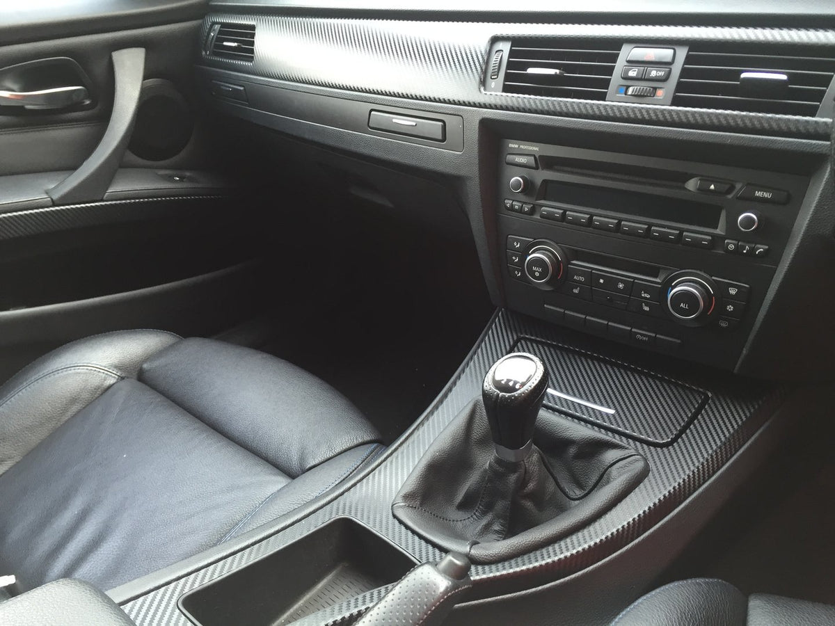 BMW E90 E91 INTERIOR TRIM SET - 3D BLACK CARBON