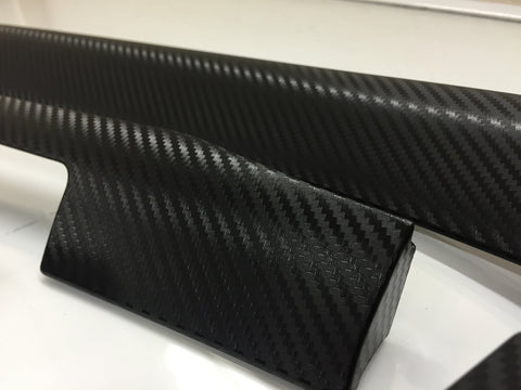 BMW E46 COMPACT 3D BLACK CARBON INTERIOR TRIM SET