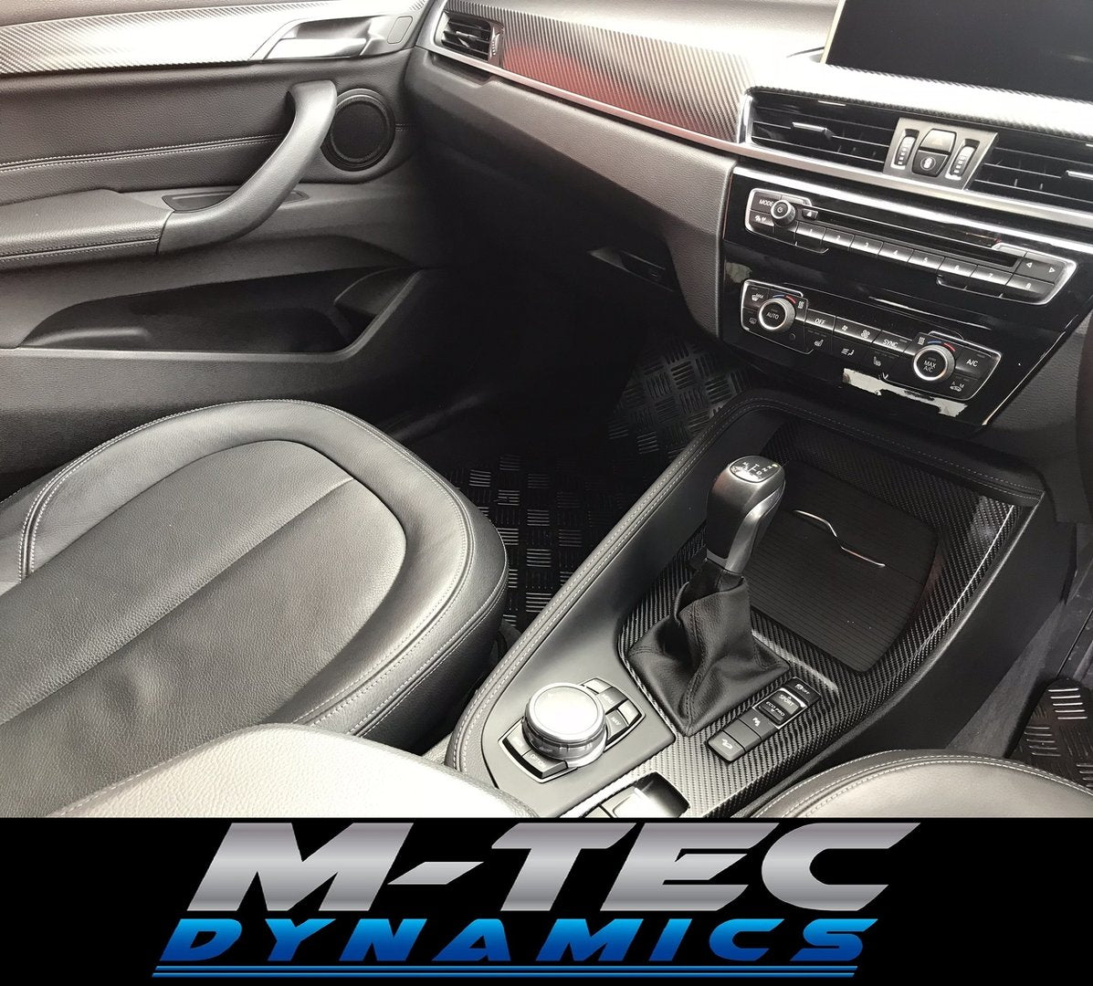 BMW X1 F48 SE INTERIOR TRIM SET WRAPPING SERVICE - 4D CARBON