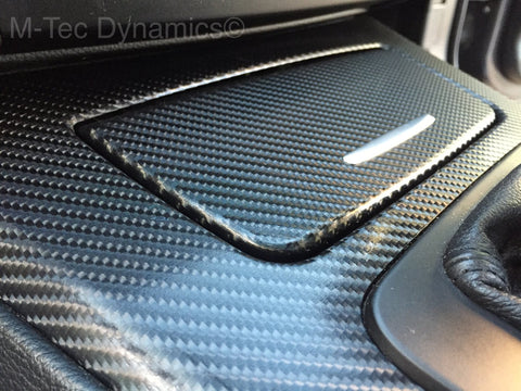 BMW E93 CONVERTIBLE 4D BLACK CARBON INTERIOR TRIM SET