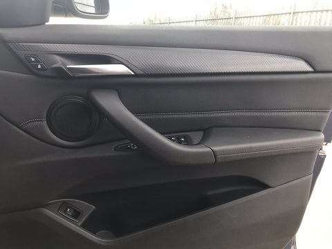 BMW X1 F48 SE INTERIOR TRIM SET WRAPPING SERVICE - 4D CARBON