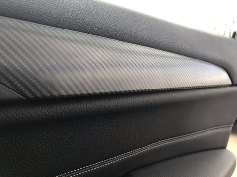 BMW X1 F48 INTERIOR TRIM SET WRAPPING SERVICE - 4D CARBON