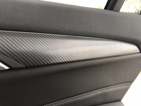 BMW X1 F48 SE INTERIOR TRIM SET WRAPPING SERVICE - 4D CARBON
