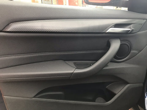 BMW X1 F48 SE INTERIOR TRIM SET WRAPPING SERVICE - 4D CARBON