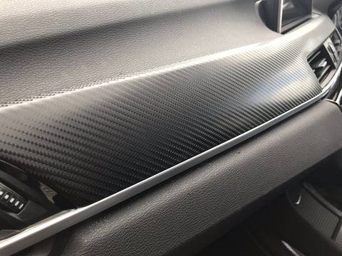 BMW X1 F48 INTERIOR TRIM SET WRAPPING SERVICE - 4D CARBON