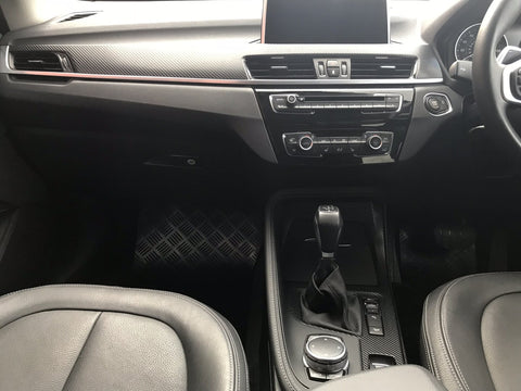 BMW X1 F48 INTERIOR TRIM SET WRAPPING SERVICE - 4D CARBON