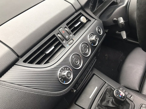 BMW Z4 E89 3D BLACK CARBON INTERIOR TRIM SET