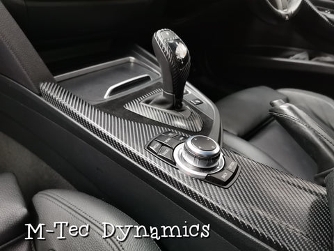BMW F32 COUPE CUSTOM INTERIOR TRIM SET - 4D CARBON / ALCANTARA STYLE  / BLACK ACCENT