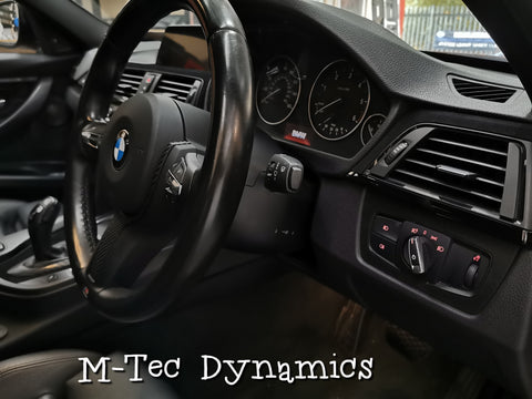 BMW F32 COUPE CUSTOM INTERIOR TRIM SET - 4D CARBON / ALCANTARA STYLE  / BLACK ACCENT