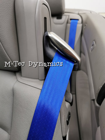 BMW 1-SERIES E83 CONVERTIBLE COLOURED SEAT BELTS - REMOVAL, RE-WEB & REFIT SERVICE