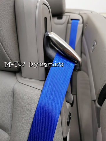 BMW 3-SERIES E93 CONVERTIBLE COLOURED SEAT BELTS - REMOVAL, RE-WEB & REFIT SERVICE