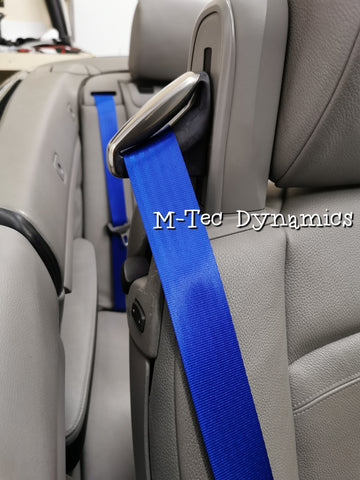 BMW 4-SERIES F33 / F83 M4 CONVERTIBLE COLOURED SEAT BELTS - REMOVAL, RE-WEB & REFIT SERVICE