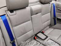 BMW 1-SERIES E83 CONVERTIBLE COLOURED SEAT BELTS - REMOVAL, RE-WEB & REFIT SERVICE