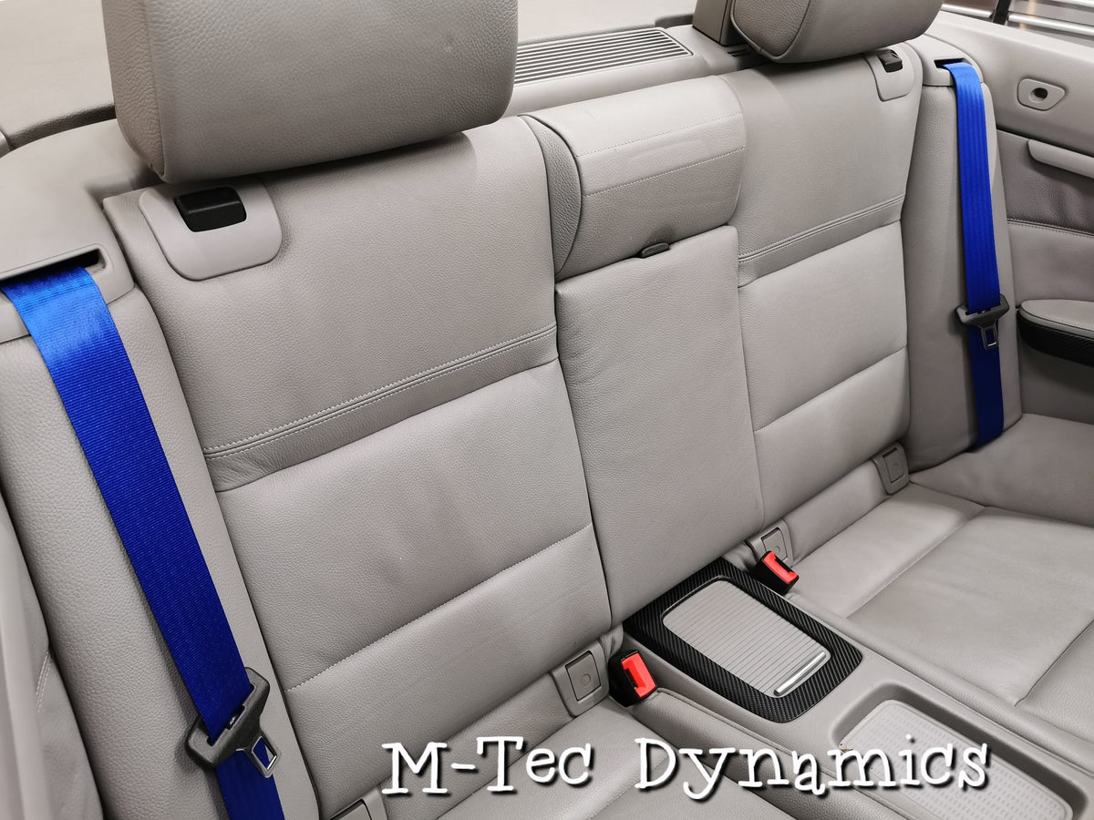 BMW 3-SERIES E93 CONVERTIBLE COLOURED SEAT BELTS - REMOVAL, RE-WEB & REFIT SERVICE