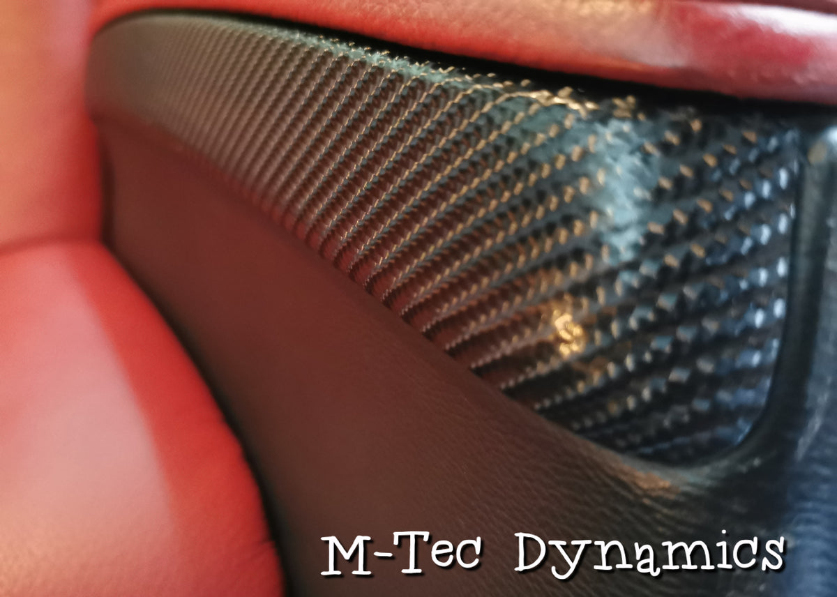 BMW E92 COUPE INTERIOR TRIM SET - BLACK 4D CARBON