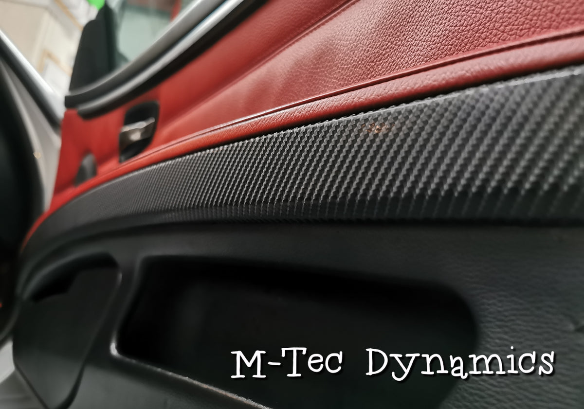 BMW E92 COUPE INTERIOR TRIM SET - BLACK 4D CARBON - CCC I-DRIVE