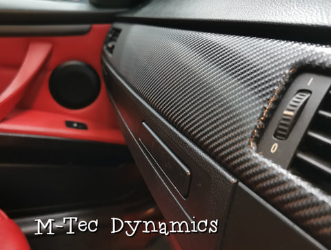 BMW E92 COUPE GLOSSY 4D BLACK CARBON INTERIOR TRIM SET