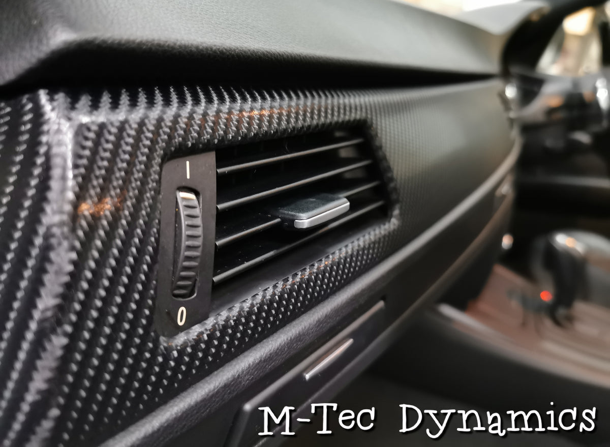 BMW E92 COUPE INTERIOR TRIM SET - BLACK 4D CARBON - CIC LCI I-DRIVE