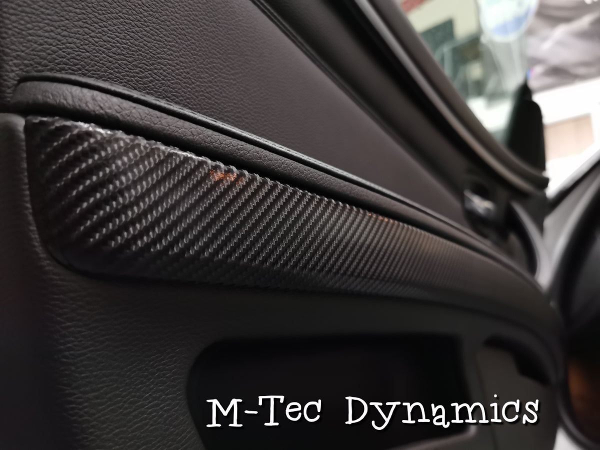 BMW E92 COUPE INTERIOR TRIM SET - BLACK 4D CARBON - CIC LCI I-DRIVE