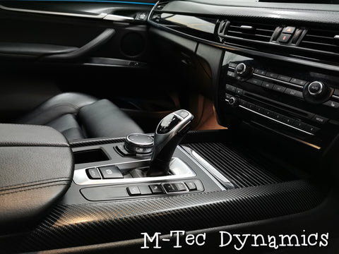 BMW X5 F15 INTERIOR TRIM SET WRAPPING SERVICE - 4D CARBON