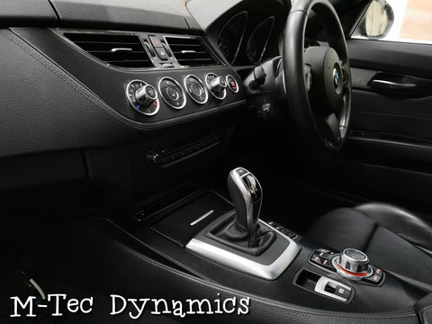 BMW Z4 E89 INTERIOR WRAPPING SERVICE - BLACK BRUSHED STEEL