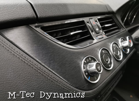 BMW Z4 E89 INTERIOR WRAPPING SERVICE - BLACK BRUSHED STEEL