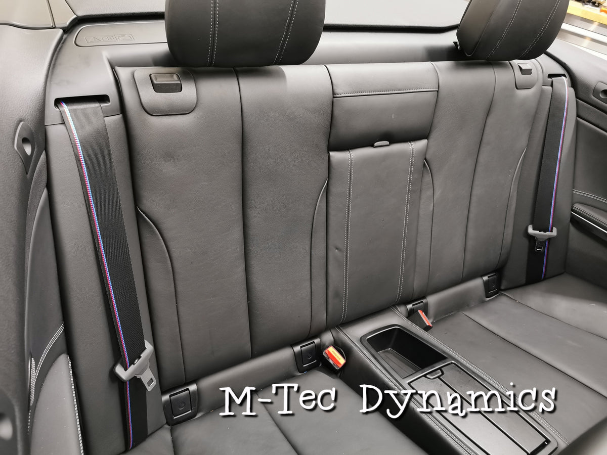 BMW 1-SERIES F20 / F21 COMPETITION STYLE SEAT BELTS - FITTING BASED ON EXCHANGE SERVICE