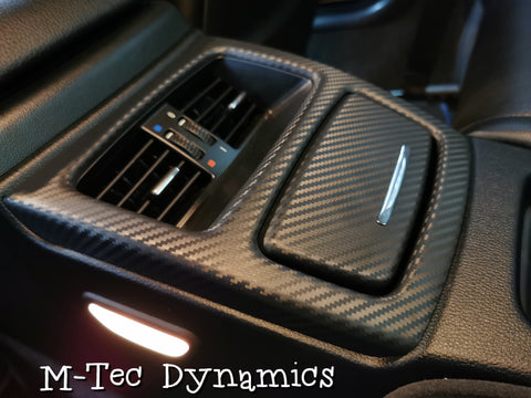 BMW E92 CIC LCI BLACK 3D CARBON INTERIOR TRIM SET