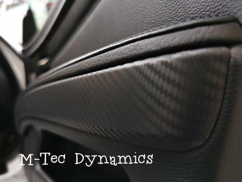 WRAPPING SERVICE - BMW E92 E93 INTERIOR TRIM SET - 3D CARBON